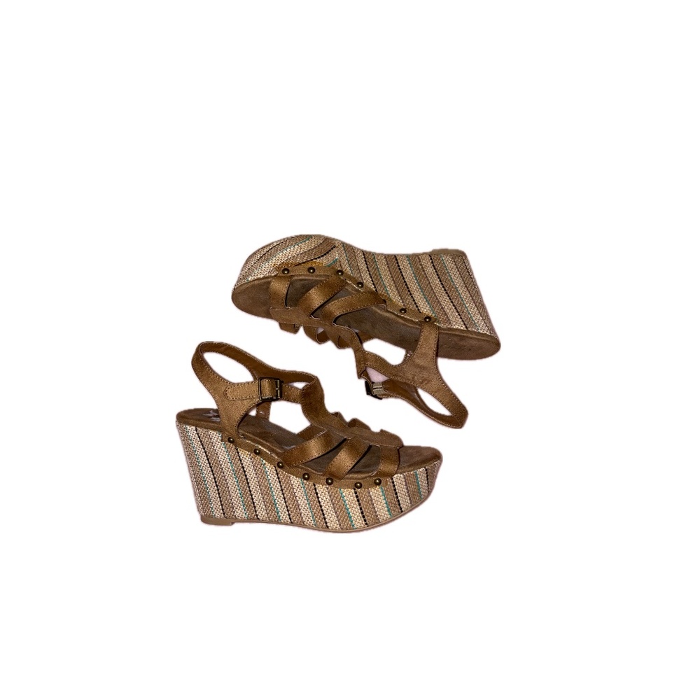 O'Neill Brown Gladiator Wedges (9)
